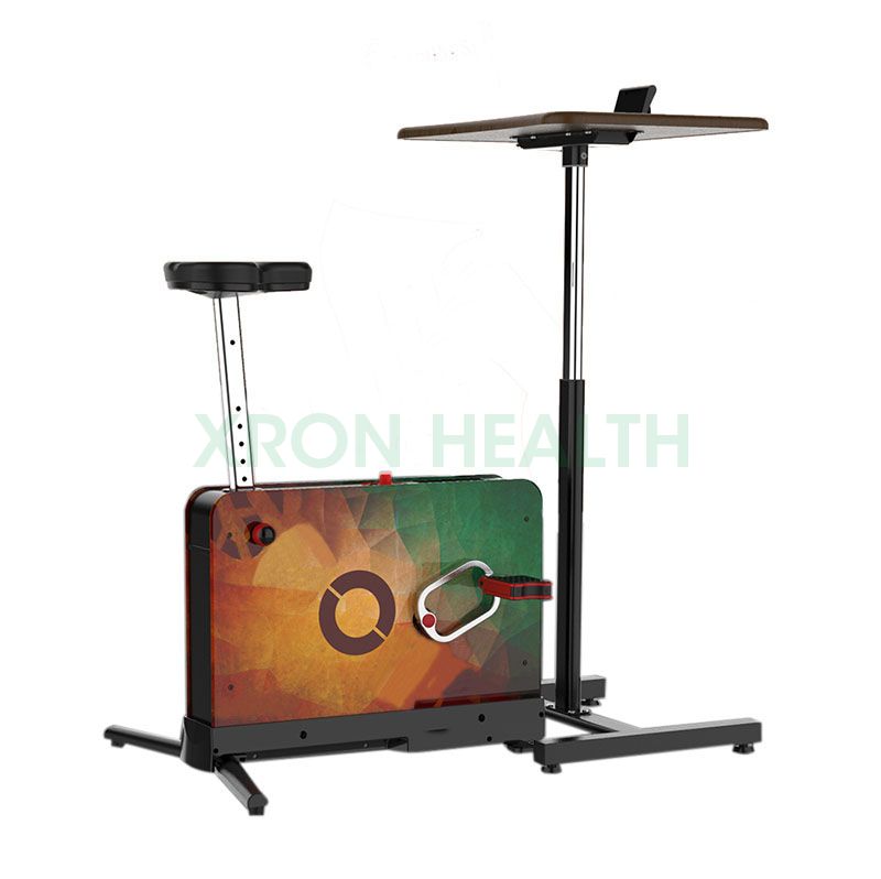 Folding Exercise Bike With Desk