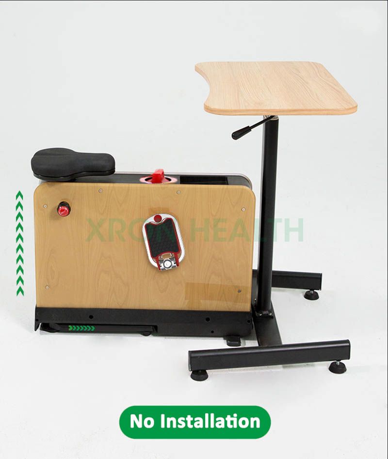 Folding Exercise Bike With Desk