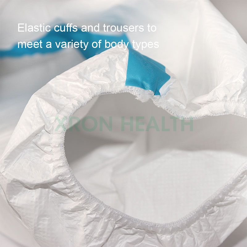 Nonwoven Whit Disposable Medical Protective Clothing