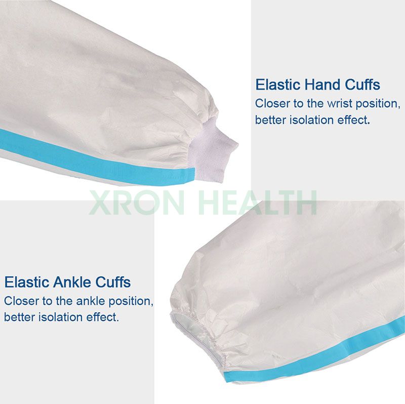 Nonwoven Whit Disposable Medical Protective Clothing