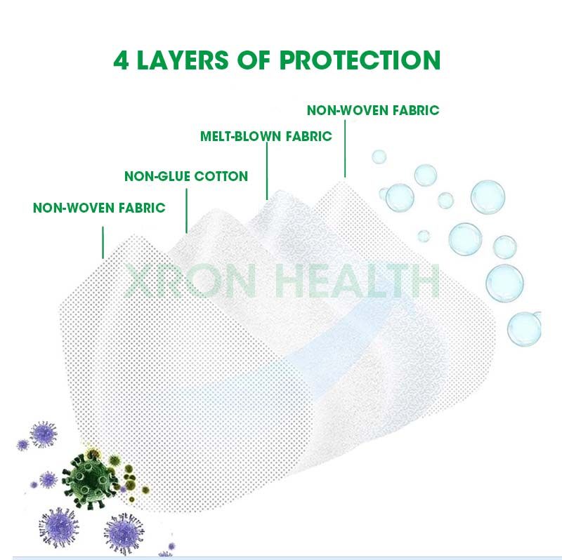 4-PLY Disposable Protective KN95 Face Mask